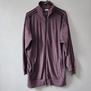 Purple Adidas Track Jacket